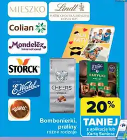 Carrefour Bombonierki, praliny oferta