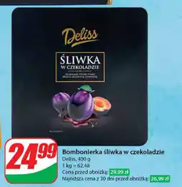 Dino Bombonierka śliwka w czekoladzie Deliss, 400 g oferta