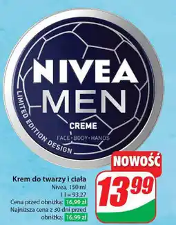 Dino Krem do twarzy i ciała Nivea, 150 ml oferta