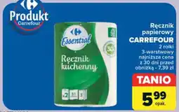 Carrefour Ręcznik papierowy CARREFOUR 2 rolki oferta