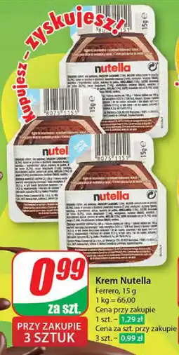 Dino Krem Nutella 15 g oferta