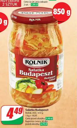Dino Sałatka Budapeszt, 850/410 g oferta