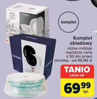 Carrefour Komplet obiadowy oferta