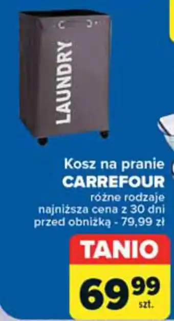 Carrefour Kosz na pranie CARREFOUR oferta