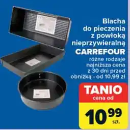 Carrefour Blacha do pieczenia z powłoką nieprzywieralną CARREFOUR oferta