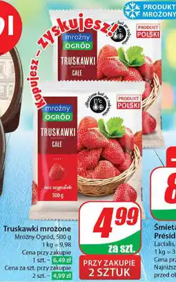 Dino Truskawki mrożone 500 g oferta