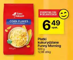 Delikatesy Centrum Płatki kukurydziane Funny Morning oferta