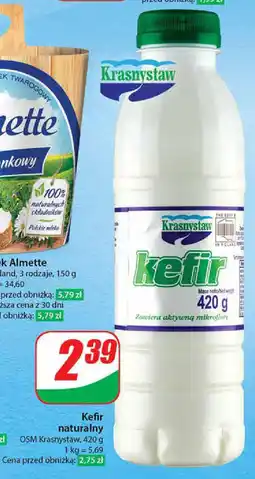 Dino Kefir naturalny 420 g oferta