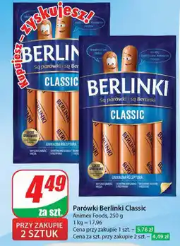 Dino Parówki Berlinki Classic 250 g oferta