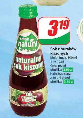 Dino Sok z buraków kiszonych 300 ml oferta