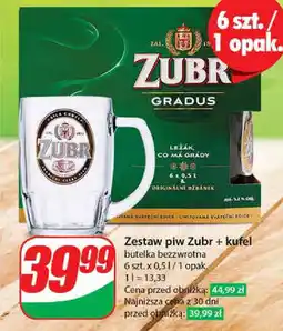 Dino Zestaw piw Zubr + kufel oferta
