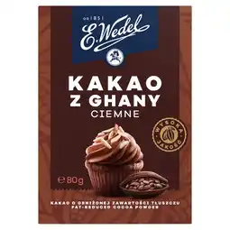 Dino E. Wedel Kakao z Ghany ciemne 80 g oferta
