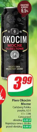 Dino Piwo Okocim Mocne Carlsberg Polska 0,5 l oferta
