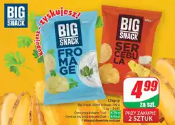 Dino Chipsy Big Snack, 200 g oferta