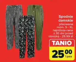 Carrefour Spodnie damskie oferta