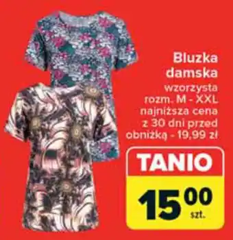Carrefour Bluzka damska oferta