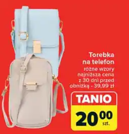 Carrefour Torebka na telefon oferta
