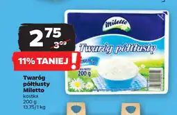 Netto Twaróg półtłusty Miletto oferta