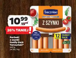 Netto Parówki z szynki Family Pack Tarczyński oferta