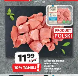 Netto Mięso na gulasz wieprzowy z szynki Sztuka Mięsa oferta