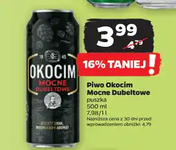 Netto Piwo Okocim Mocne Dubeltowe oferta