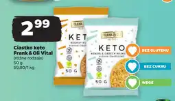 Netto Ciastko keto Frank & Oli Vital oferta