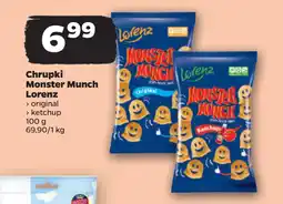 Netto Chrupki Monster Munch Lorenz oferta