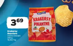 Netto Krakersy Snaxters oferta