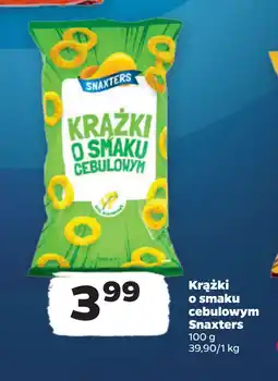 Netto Krążki o smaku cebulowym Snaxters oferta