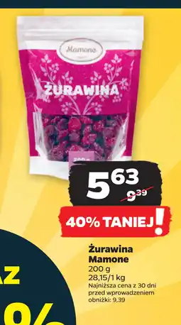 Netto Żurawina Mamone oferta