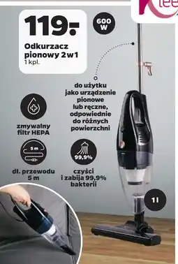 Odkurzacz pionowy 2 w 1