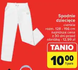 Carrefour Spodnie dziecięce oferta