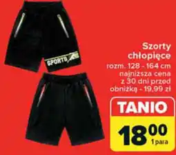 Carrefour Szorty chłopięce oferta