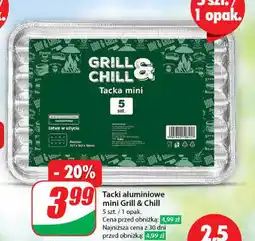 Dino Tacki aluminiowe mini Grill & Chill oferta