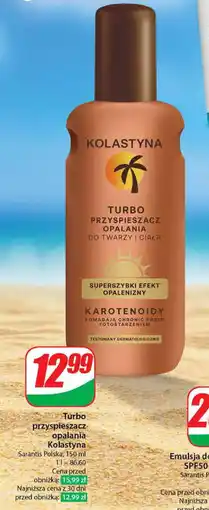 Dino Turbo przyspieszacz opalania Kolastyna 150 ml oferta