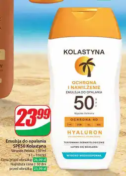 Dino Emulsja do opalania SPF50 Kolastyna 150 ml oferta