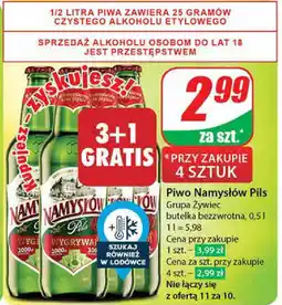 Dino Piwo Namysłów Pils 0,5 l oferta