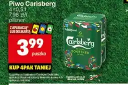 Delikatesy Centrum Piwo Carlsberg 4 x 0,5 l oferta