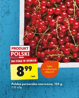 Biedronka Czerwona porzeczka Polski oferta