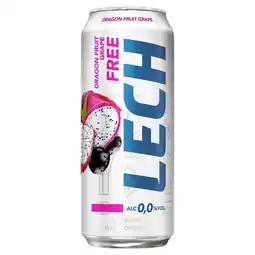 Dino Lech Free Piwo bezalkoholowe o smaku smoczego owocu i winogrona 500 ml oferta