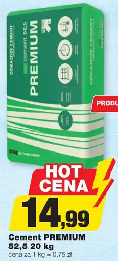 Bricomarche Cement PREMIUM 52,5 20 kg oferta