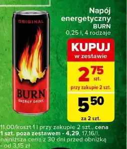 Napój energetyczny BURN 0,25l