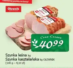Cezar Delikatesy OLEWNIK Szynka leśna 1kg Szynka kasztelańska 1kg oferta