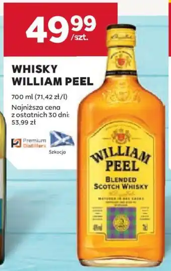 Stokrotka WHISKY WILLIAM PEEL 700ml oferta