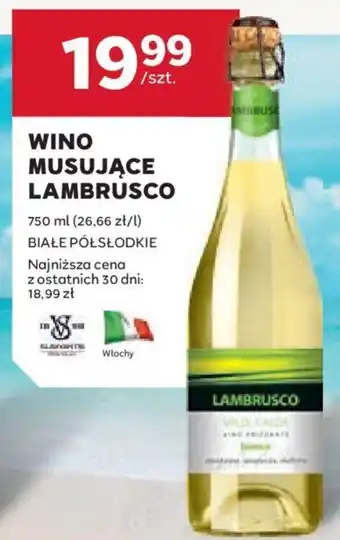 Stokrotka WINO MUSUJĄCE LAMBRUSCO 750ml oferta