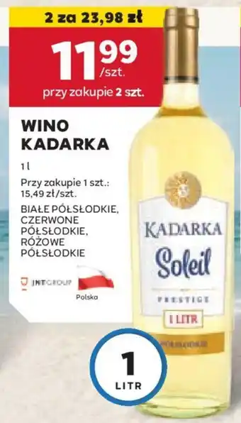 Stokrotka WINO KADARKA 1l oferta