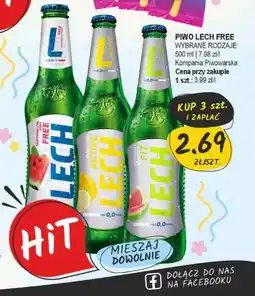 PIWO LECH FREE 500 ml Kompania Piwowarska