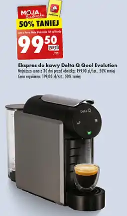Biedronka Ekspres do kawy Delta Q Qool Evolution oferta