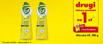 Biedronka Mleczko Cif 780 g oferta