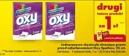 Biedronka Jednorazowe chusteczki chroniące pranie przed zafarbowaniem Oxy Spotless 25 szt. oferta